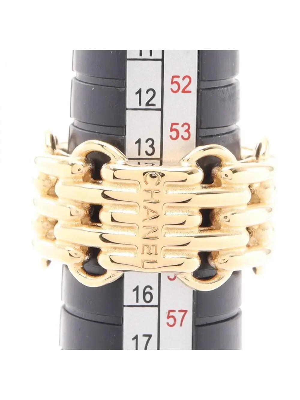 Chanel Chain Motif Ring Metal #327445C12B